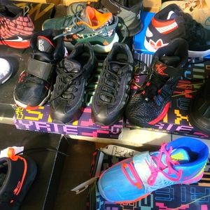 Kids sneakers from sizes 1-7. Contact me to find out more most have original box
